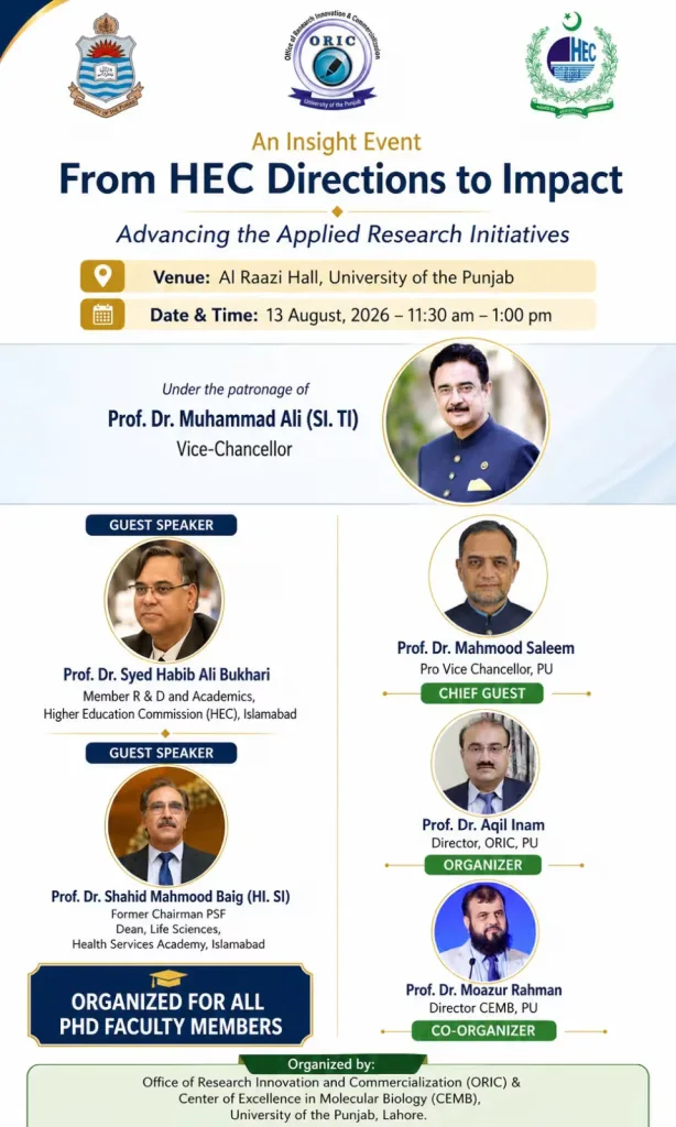 Advancing the Applied Research Initiative