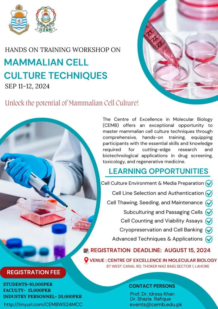 Hands-on Training Workshop, MCCT