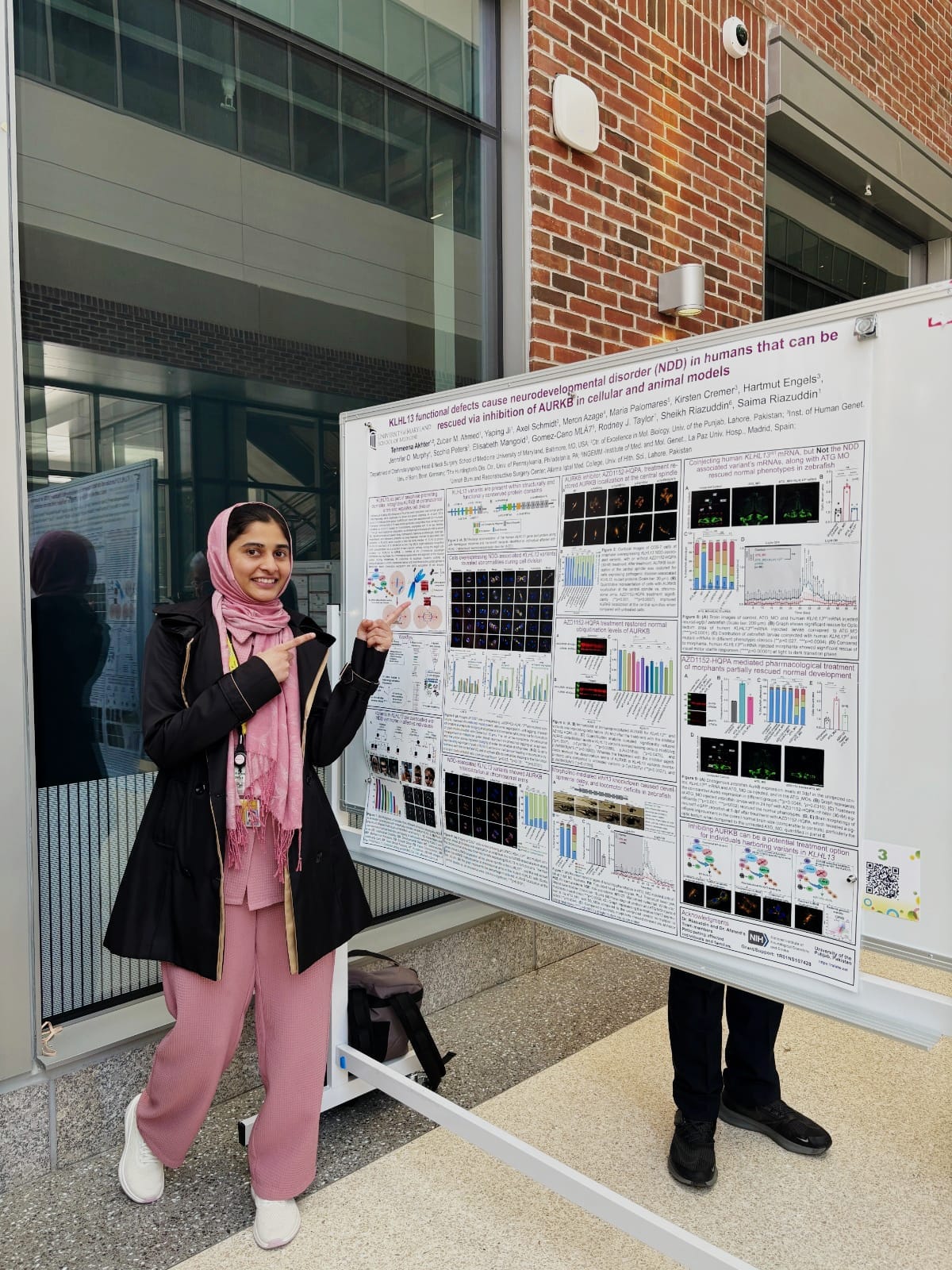 CEMB Scholar Wins First Prize at The BioFestival, University of Maryland USA